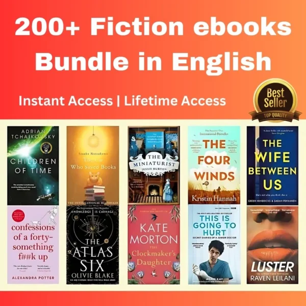 200+ Fiction ebooks Bundle (English)