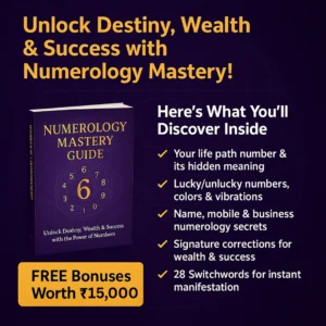 Numerology Mastery Guide: Unlock Destiny, Wealth & Success with the Power of Numbers